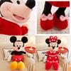Adorable Mickey Mouse And Minnie Plush Dolls Perfect For Kids Birthday Celebrations