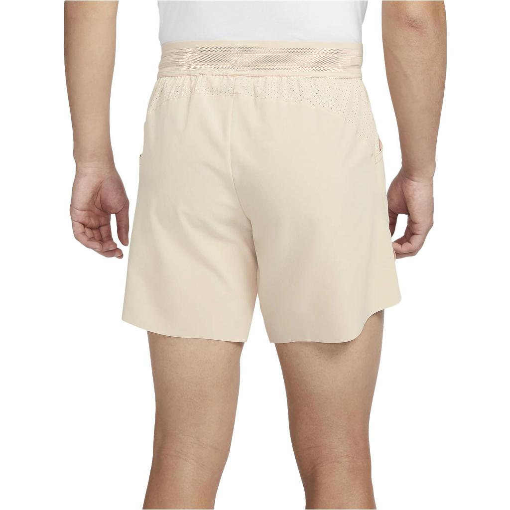 Nike Rafa Dri-FIT ADV Solid Straight-Leg Sports Shorts Men Bottoms Sandstorm DV2882-126