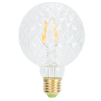 220V LED Dekorative Glühbirne E27 4W G95 Glas Birne Hohe Helligkeit Filament Lampe Vintage Glühbirne für