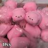 Handmade DIY Piggy Block Squeezing Toy Crispy Sound Soft Stress Relief Ball for Kids Party Favors Gifts