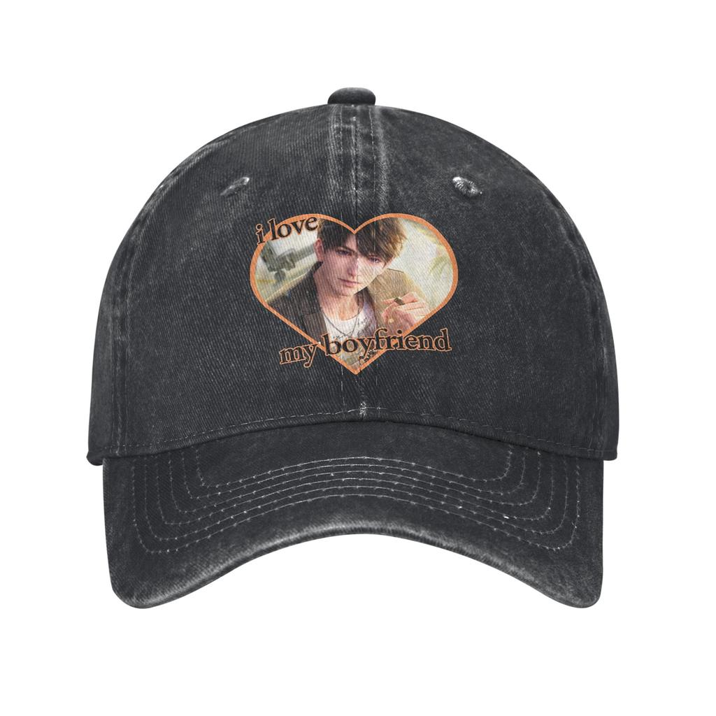 Casual Love and Deepspace Caleb Otome Game Baseball Caps for Men Women Distressed Washed Headwear Unstructured Soft Hats Cap