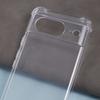 For Google Pixel 8 Clear Case Soft TPU Four Corner Anti-drop Phone Cover