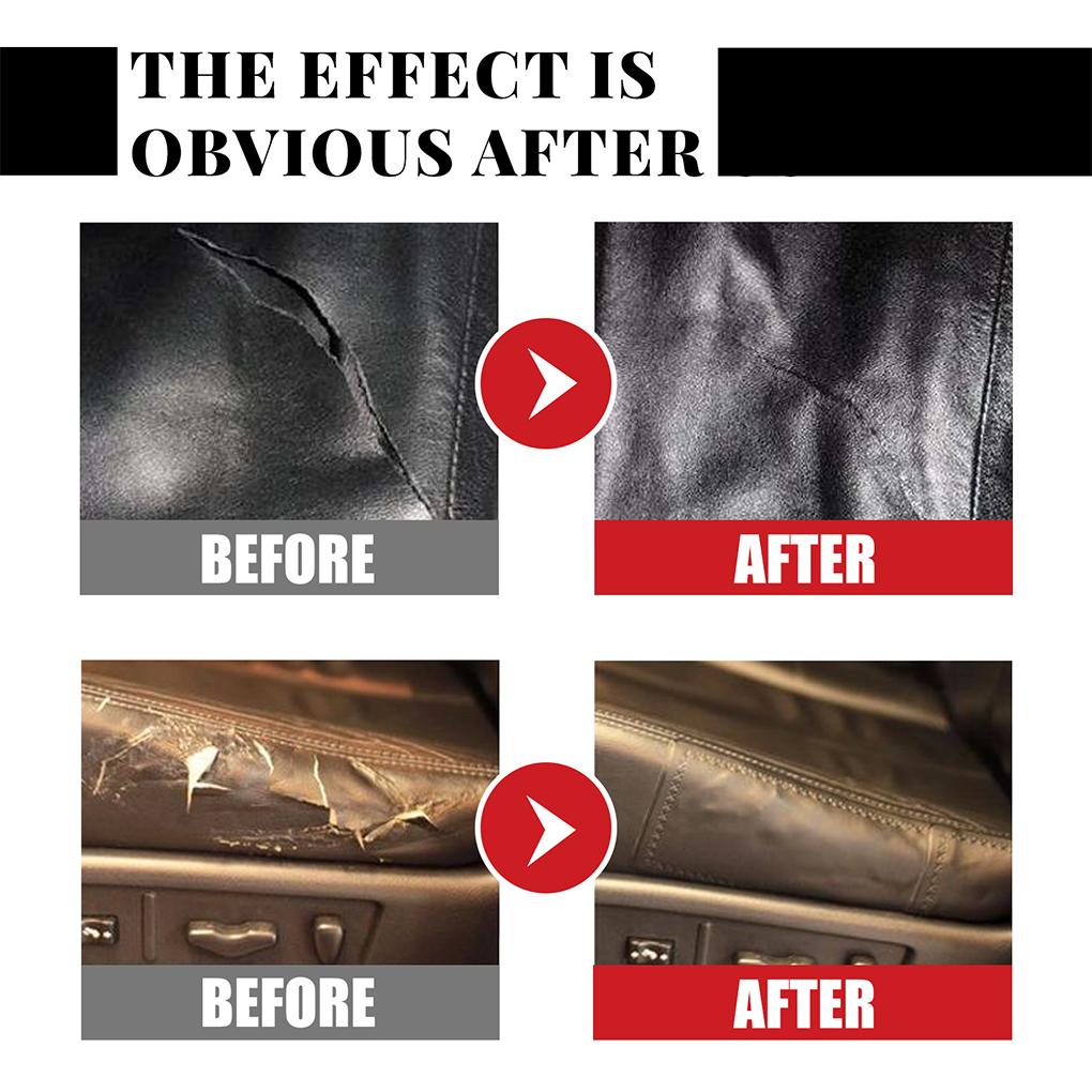 Płynny klej do naprawy skóry Profesjonalny środek do pielęgnacji samochodów Sofa Żelowe narzędzie Salon Rysa Pęknięcie Akcesorium samochodowe