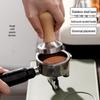 Beech Wood Coffee Tamper, 58mm X 53mm, for Semi-Automatic Espresso Machines