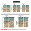 2pcs,2D Plane Printing Curtain Fabric To My Niece Polyester (without Rod) Room Decor Perfect for Living Room & Kitchen Decor