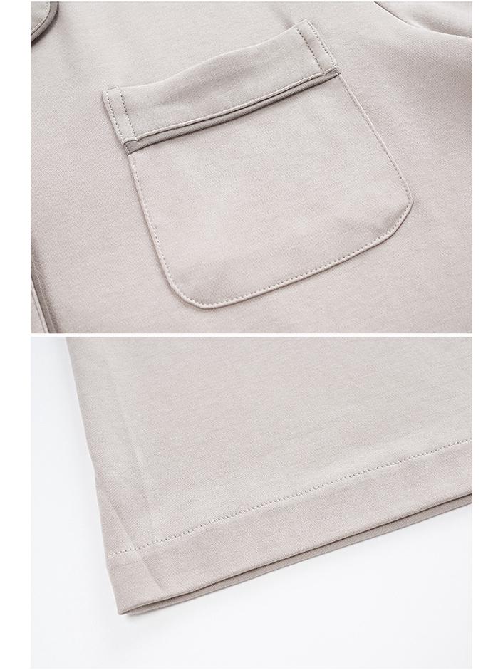 Women's Pure Cotton Long Sleeve Pajama Set - Loose Fit, Plus Size, for Autumn/Spring