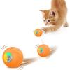 Caseeto Dog Electric Dog and Cat Toy with LED Obstacle USB Automatic and Bounce 6cm Suitable for Small To Medium Made of Natural Safe and Stress