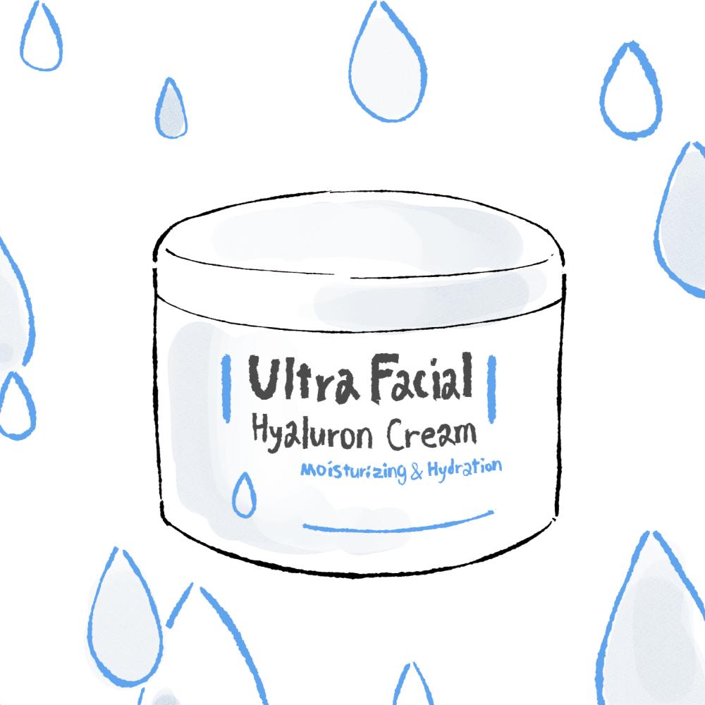 1+1 The Mind Large Capacity Hyaluronic Acid Moisture Cream 100g, 2 units