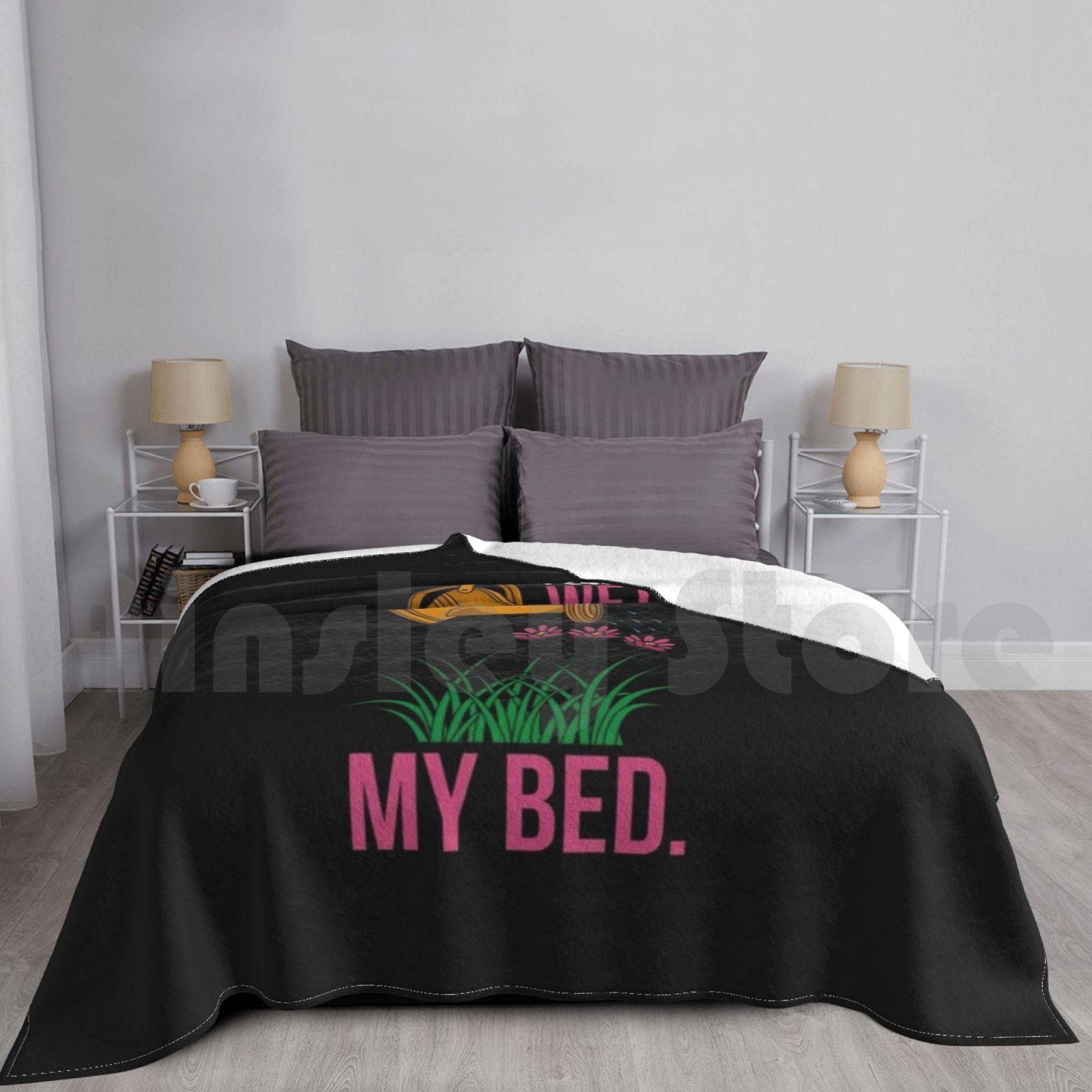 Gardening Plants Blanket For Sofa Bed Travel Gardening Plants Lawn Mower Plantation Gardener Shovel Nurseryman Size: 75*100cm, Weight: 230 GSM