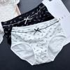 Ladies Spring and Autumn Cartoon Printed Bear Cotton Underwear