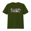 State Of Ohio Ohioan Trendy Distressed Camo Designs T Shirt Vintage Washed Stretched Streetwear Breathable Fashion