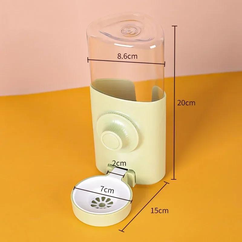

Automatic Pig Supplies Chinchilla Pet Water Siphon For Feeding Hamster Dispenser Guinea Rabbit 600ML Kettle Large-capacity зелёный