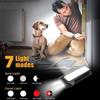 Rechargeable Work Light Portable COB Flashlight 4000mAh Magnetic Hook 7 Modes Power Bank Outdoor Emergency Light Camping Lamp