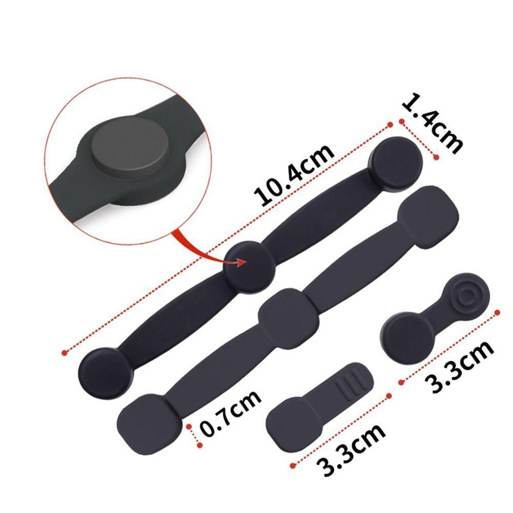 1pc Reusable Air Fryer Magnet Silicone Buckle Non-Scratch Removable Air Fryer Magnets Fixation Safely Paper Holder