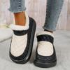 Fashion Women Boots New Winter Platform Shoes Thickened Fluff Women's Snow Boots Comfortable Shoes Slip-On Casual Warm Women Flats Boots