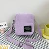 FASHION Cute Girl Canvas Bag Ins Small Crossbody Bag Female Student Solid Colour Simple Adjustable Strap Shoulder Bag Daily Women'S Bag