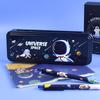 2024 High-Tech Multi-Functional Pencil Case with Multi-Layer Lock - Girls' Style