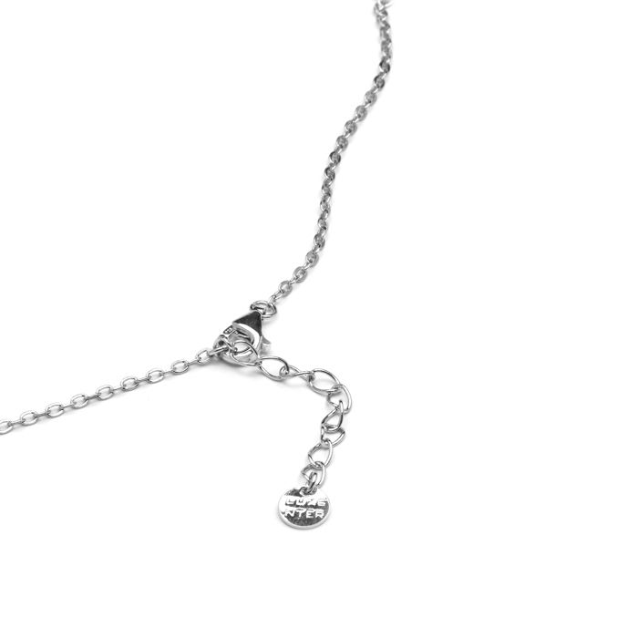 Collier Luxenter En Argent 925 Et Zirconium Brillant Finition En Rhodium - Lumah