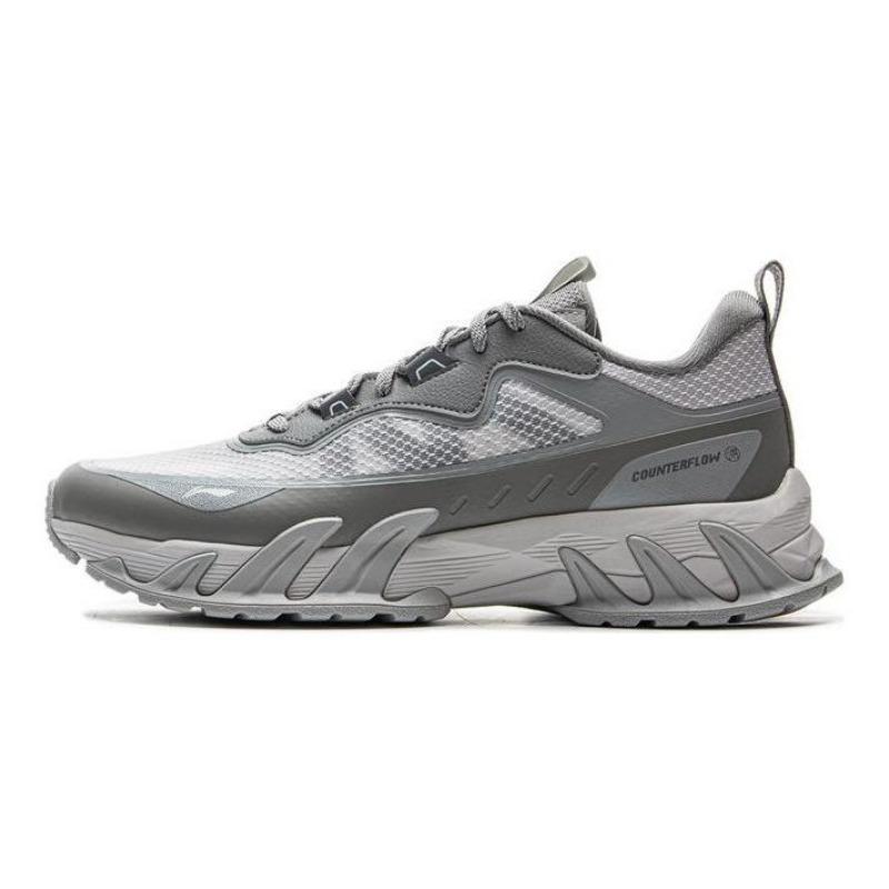 Li-Ning CF Xiaoyao Xing V3 Low Top Unisex Hiking Shoes Gray AHTV017-3 41
