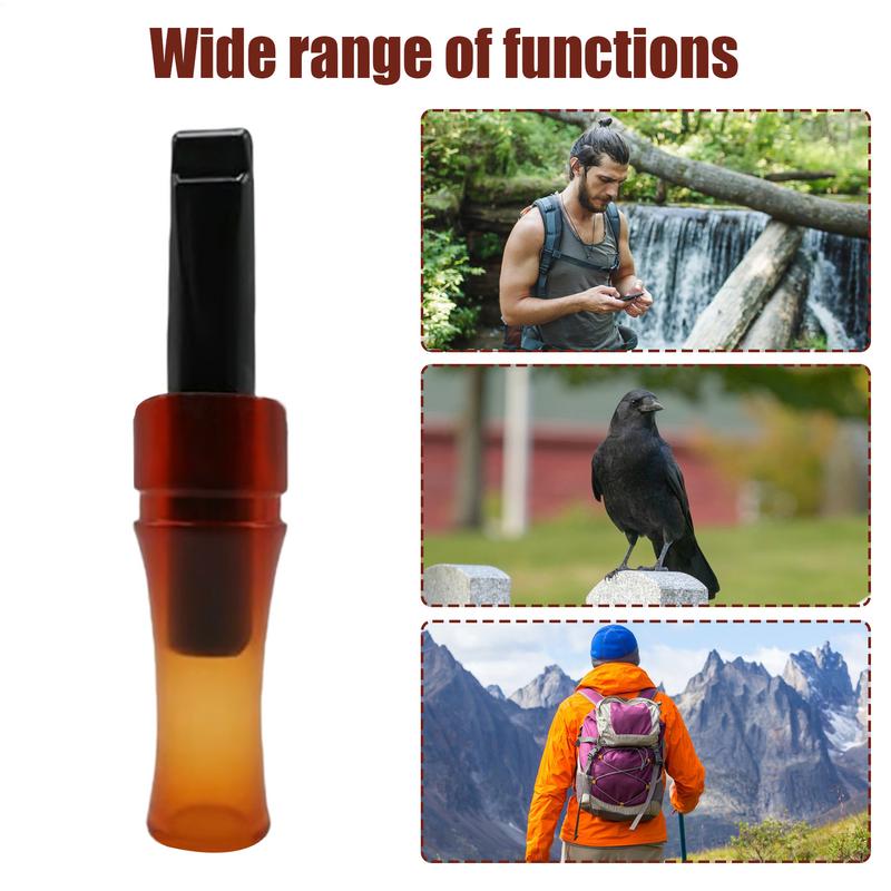 1pcs Hunting Whistle Crow Call Decoy Crow Animal Simulate Sound Attract Wild Goose Turkey Shooting Supplies Outdoor Tool