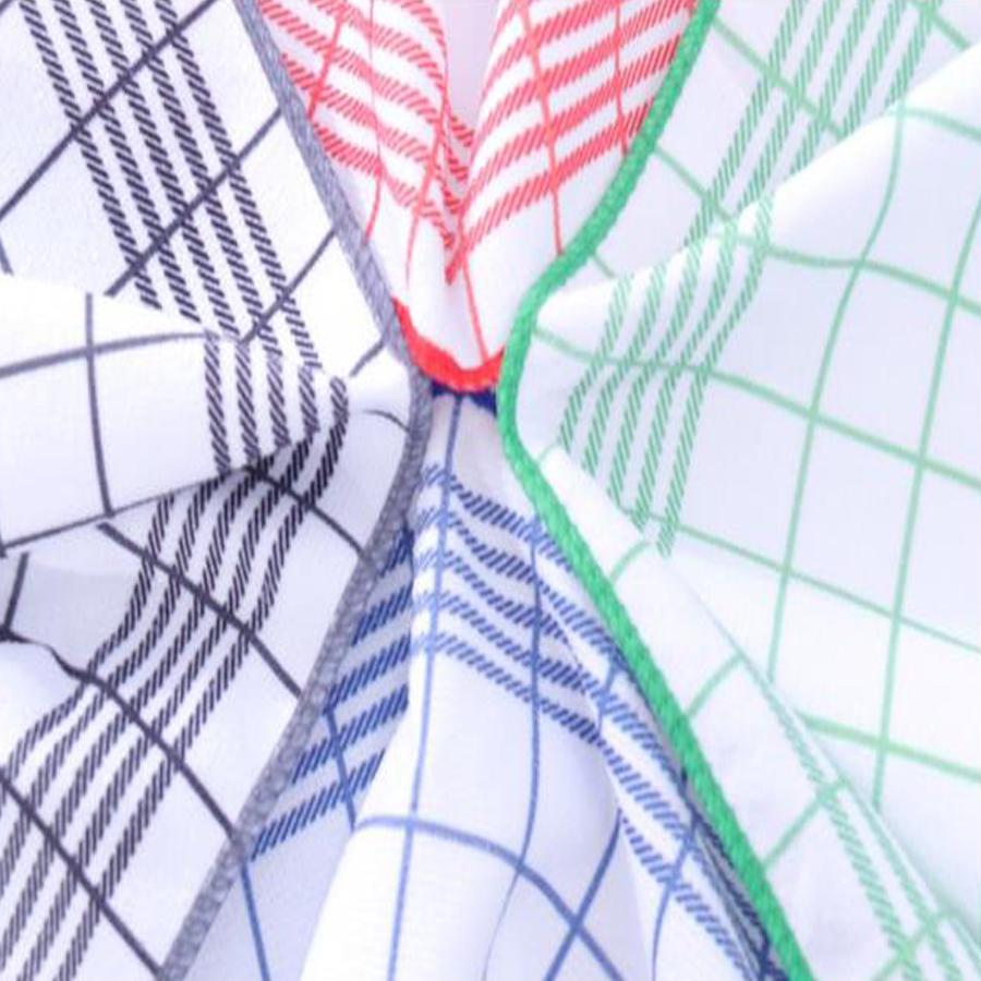 5/8 Pack of Kitchen Checkered Cleaning Cloths,60 X 40 Cm, Durable, Suitable for Kitchen and Home Use, Can Be Used for Washing Dishes and Wiping Tables