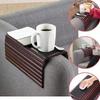 Sofa Armlehnen Tablett Couch Armlehnen Clip Tisch Tragbar Couch Tassenhalter Tragbar Sofa Armlehnen Tablett für Snacks Getränke Fernbedienung Kaffee
