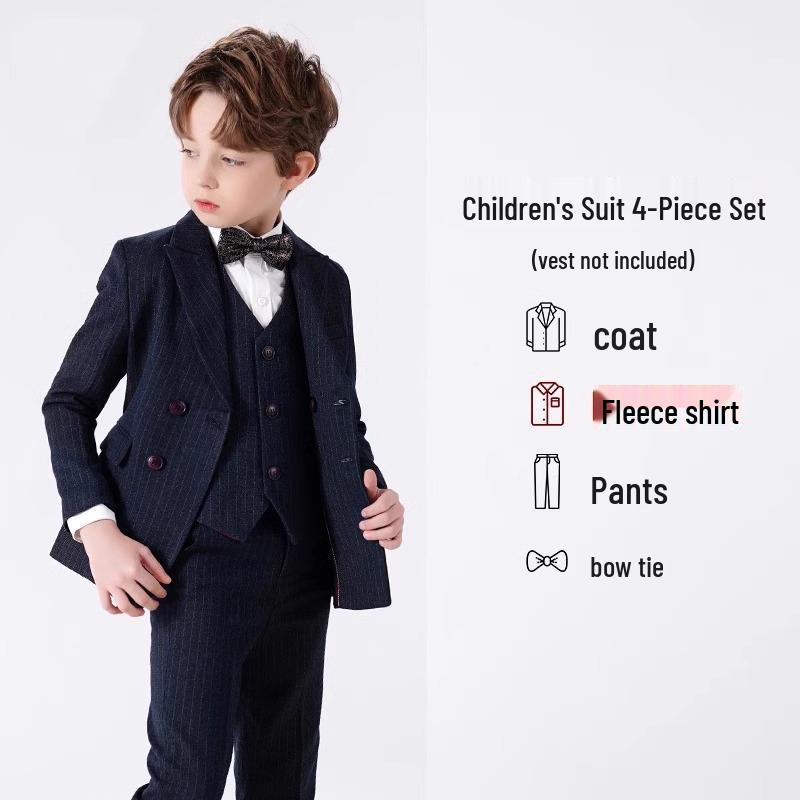 British Style Boys` Tuxedo Suit Set