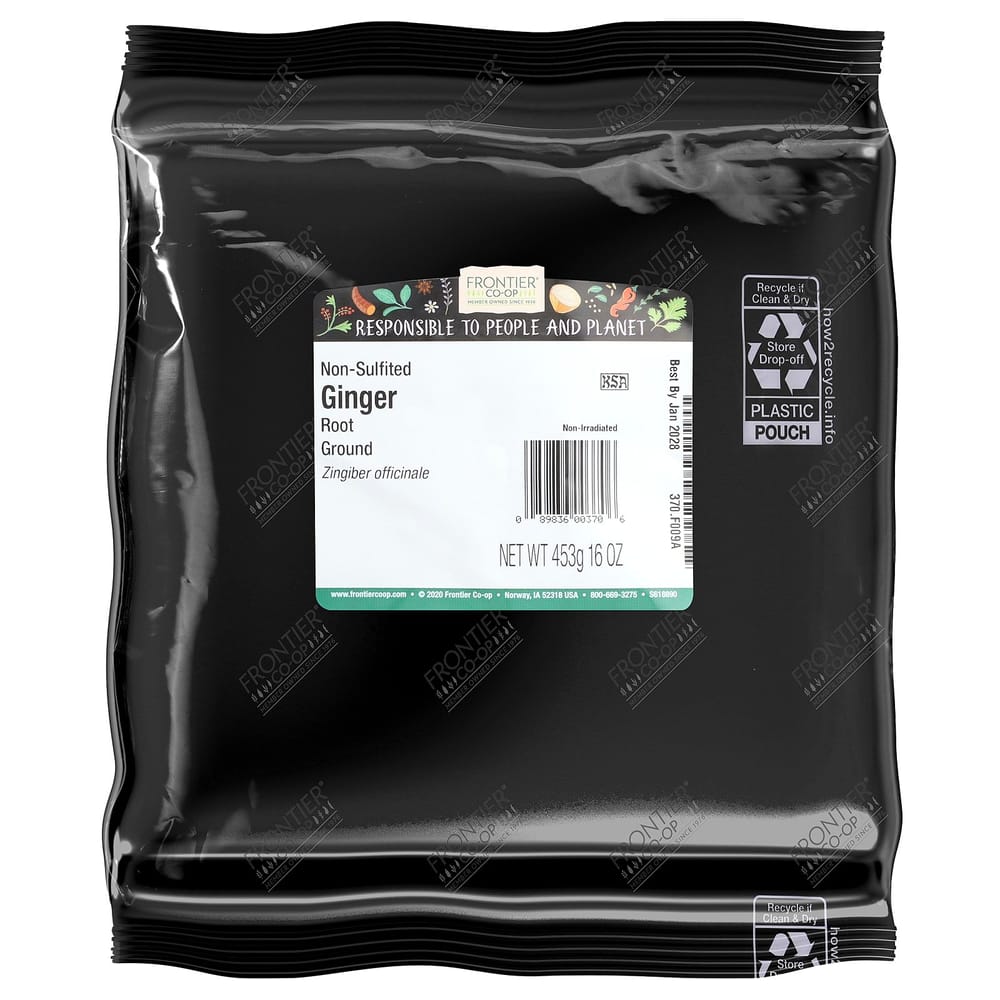 Frontier Natural Products Ginger Root Powder 453g (16oz)