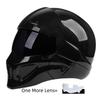 2025 New Scorpion Helmet Retro Motorcycle Cascos Moto Locomotive Personality Multi-purpose Combination Half Open DOT Approved