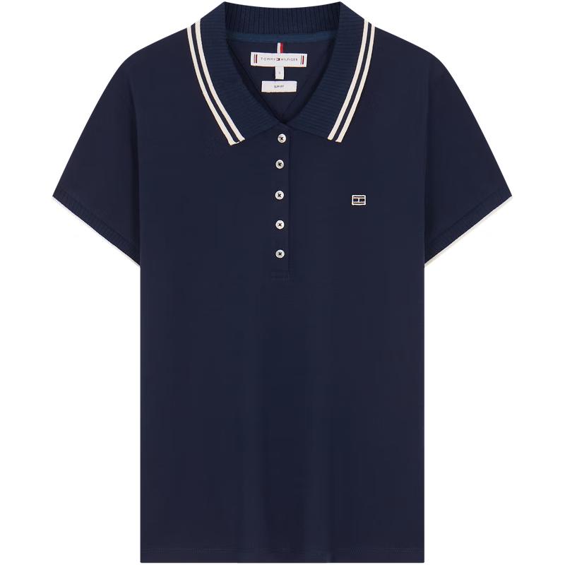 

Жіноча футболка-поло Tommy Hilfiger приталеного крою M