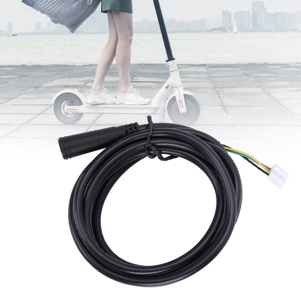 1.27m 42V Black Rubber Data Power Cable Accessories for Xiaomi Mijia M365 Electric Scooter