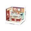 Robotime DIY Miniature House Kit Dollhouse Model Building Craft Kit Birthday Creative Gifts for Adults Kids  Flavorful Ice Cream