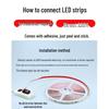 INDUBUYPRO 220V Self-Adhesive LED Strip Light