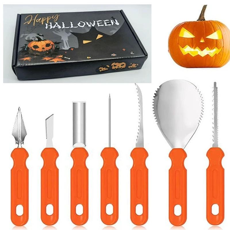 Halloween Pumpkin Lantern Carving Tool Set - Expression Knives