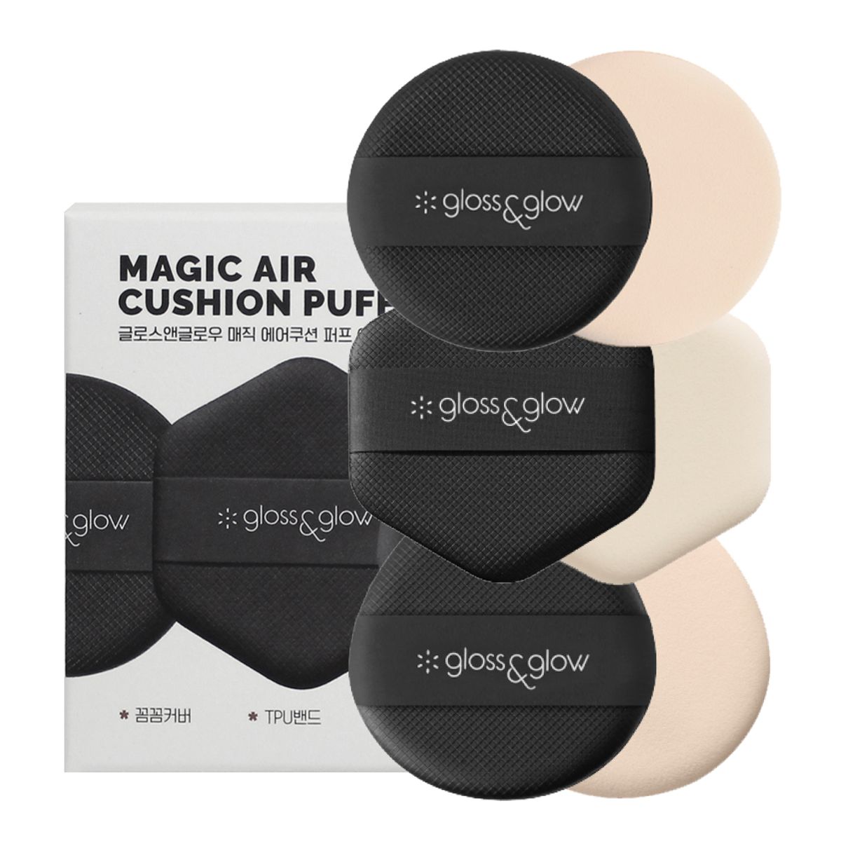 Domestically Produced Magic Air Cushion Puff 6P