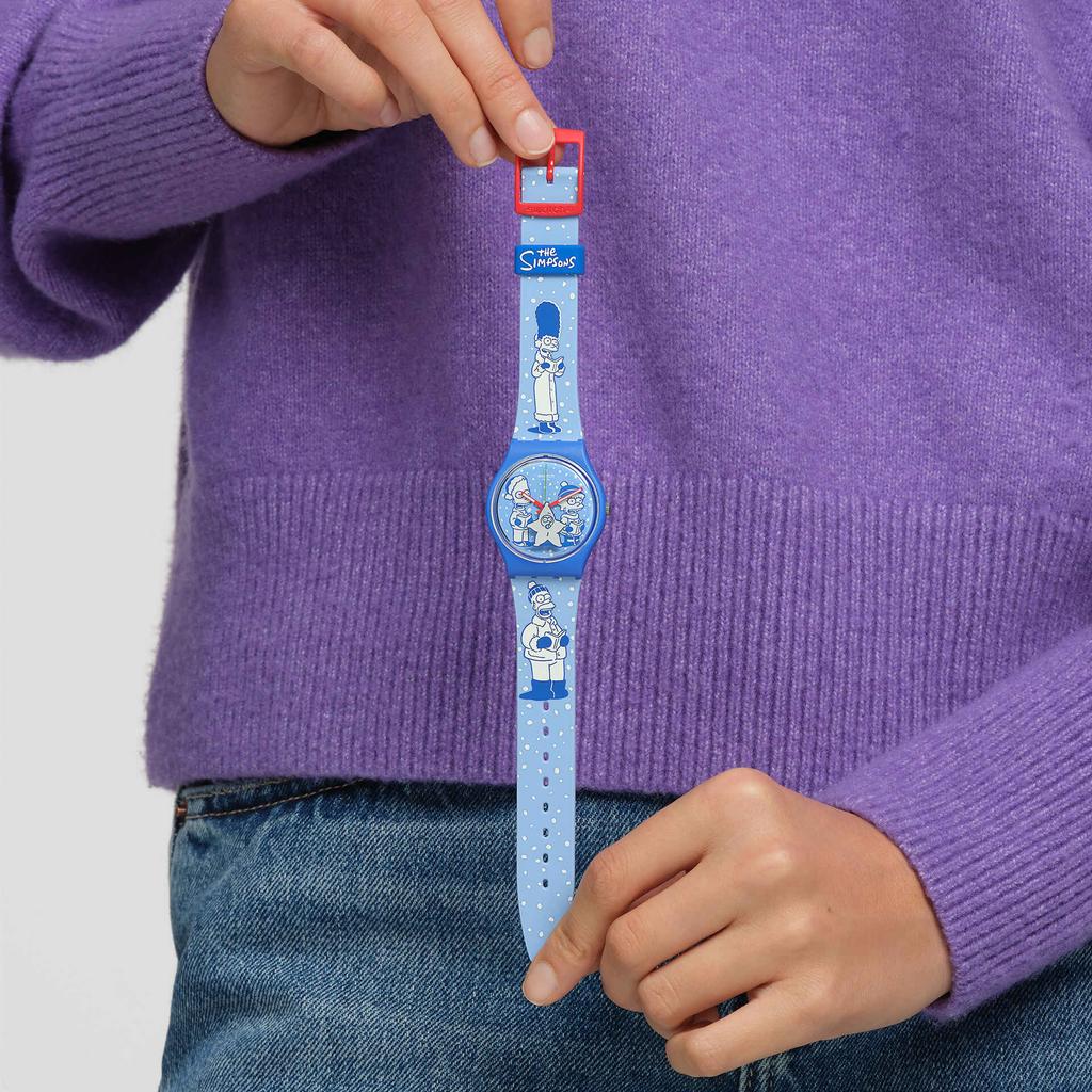 SWATCH Unisex Blue Watch SO28Z126 SO28Z126