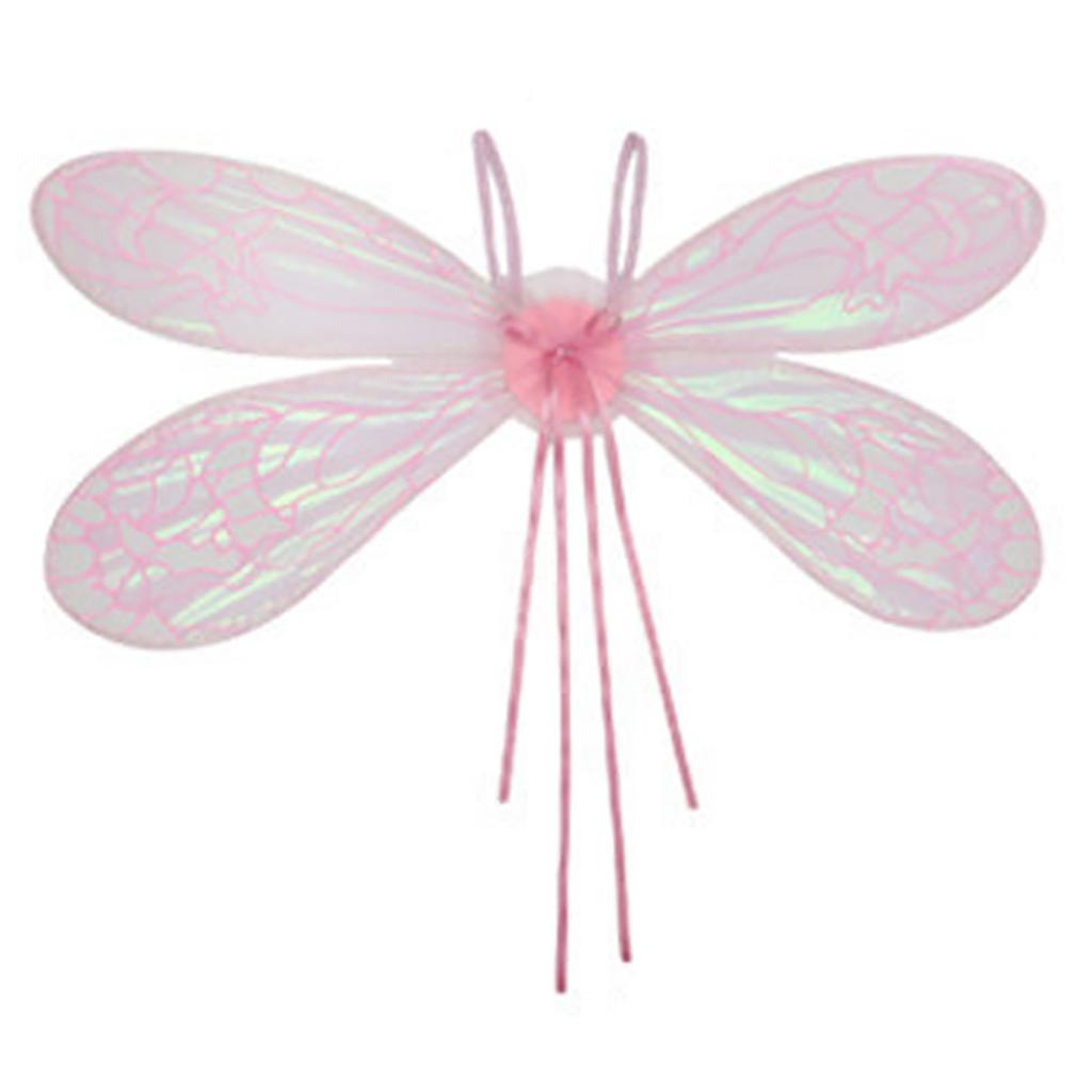 Asas de Fada LED Vestíveis Acessório de Halloween, Asas de Libélula Iluminadas para Festas à Fantasia Festival Show de Palco