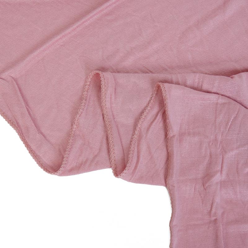 Modal Solid Color Long Scarf: High-Quality, Breathable, Soft Handfeel, Mercerized Cotton (YW125)