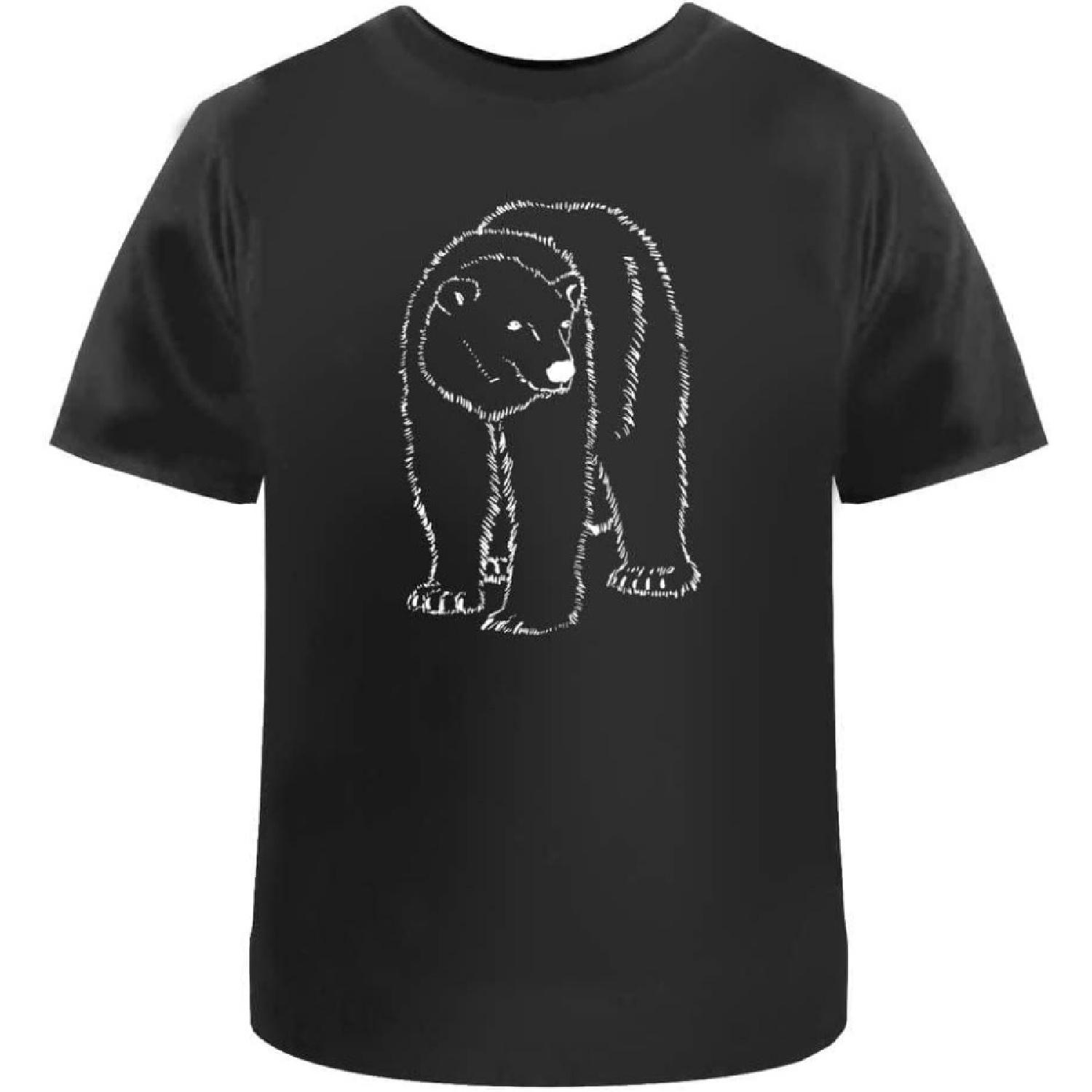 

Polar Bear Unisex T-Shirt - 100% Cotton (S-XXL) (TA025452) XXXXXL різнокольоровий