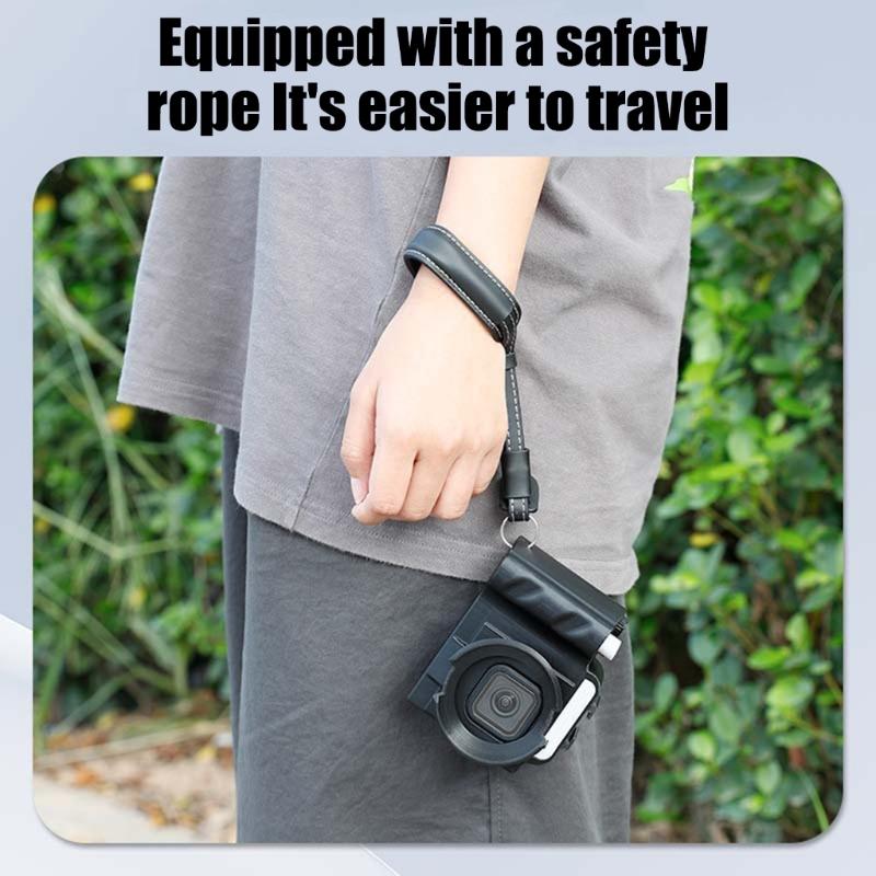 Camera Handle Modified ABS Grip Panoramic Action Camera Button Camera Handle Filter Lens Cap Accessories Attachment