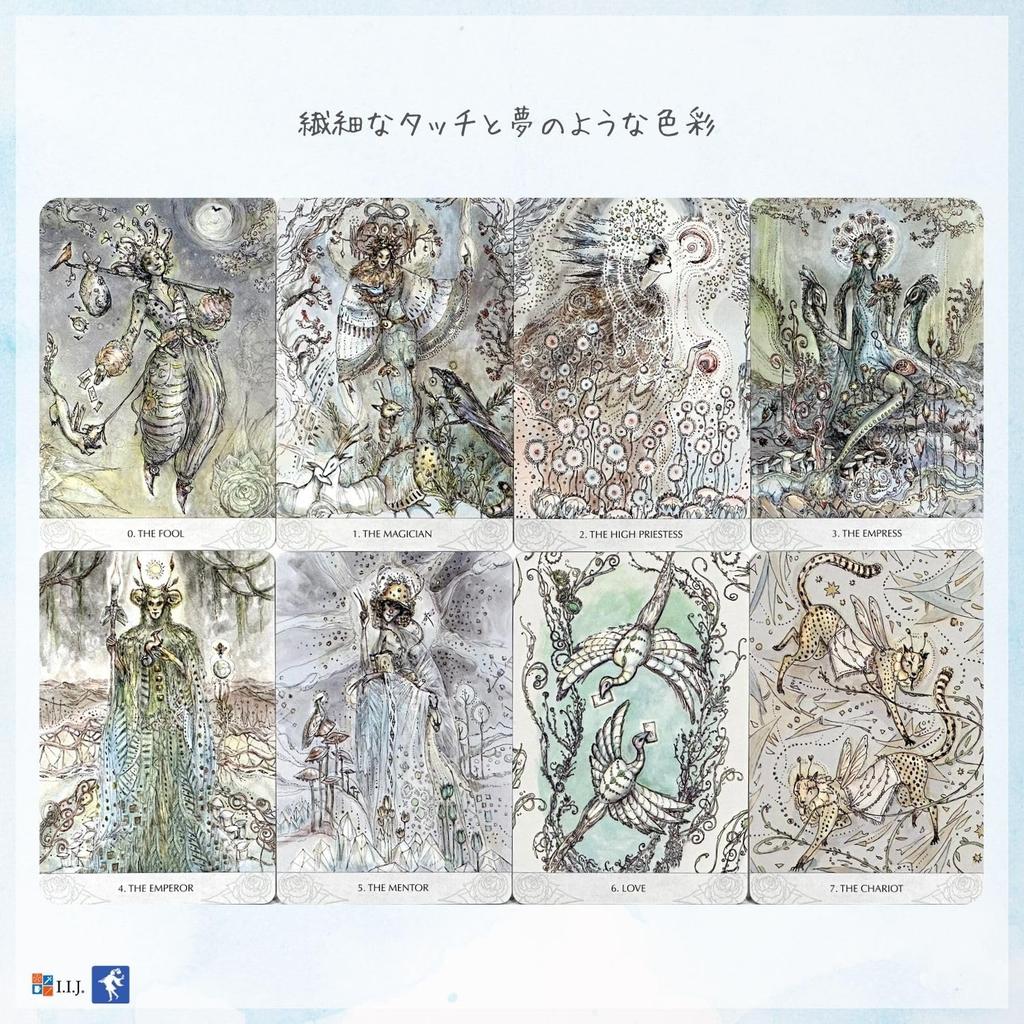 Magicmakers Tarot Waite Edition Tarot Tarot with Japanese Authentic Product I.I.J 78-Card Cards, Reading, Instructions,