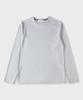 PANICALE Contrast Detail Crew Neck Stretch Jersey T-Shirt [2 Colors]