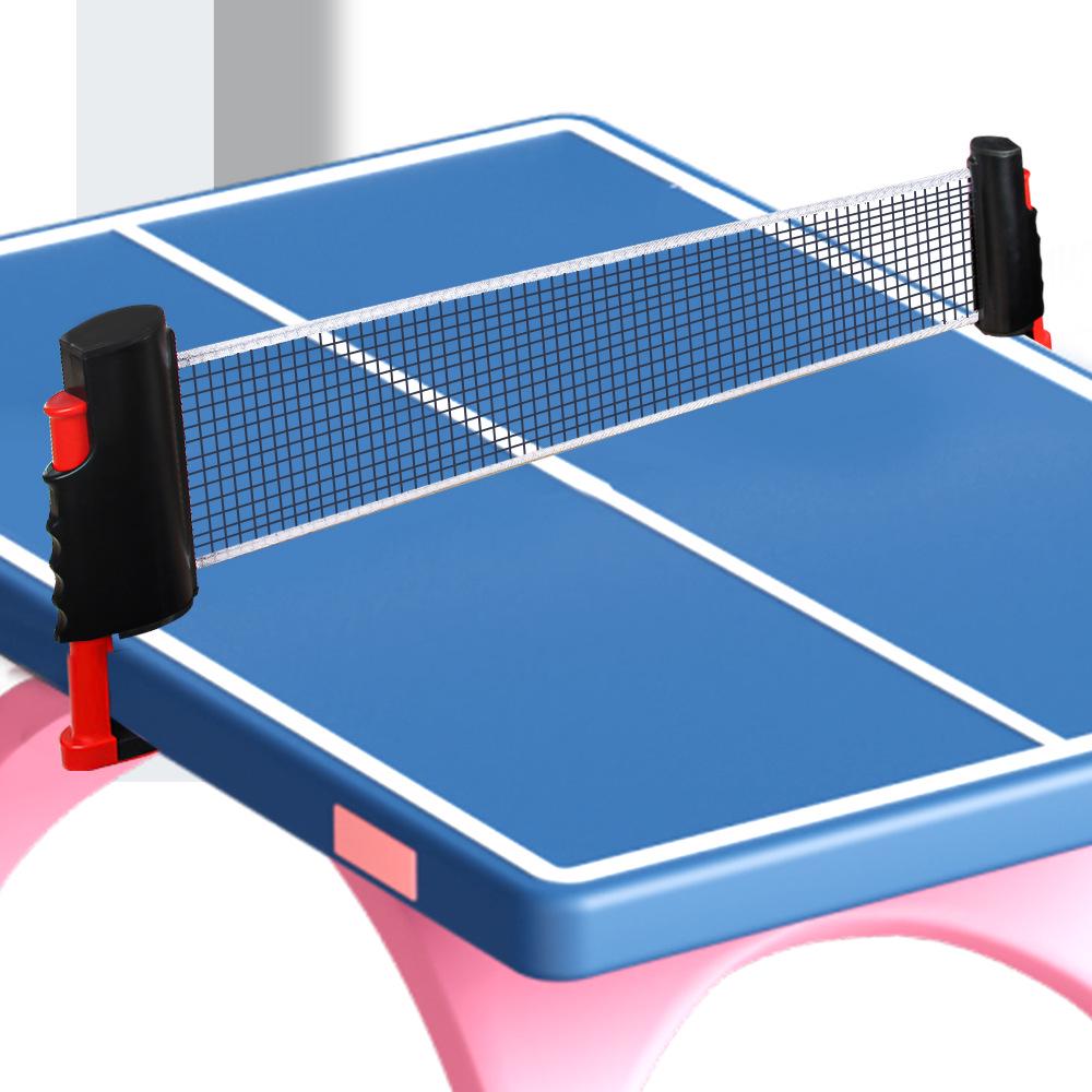 Portable Retractable Table Tennis Net and Stand for Rackets and Tables