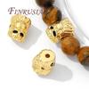 10mm Spacer Beads 18K Gold Plated Bracelets&Necklace Beads Accessories,Separator For Beads,DIY Jewelry Making Supplies