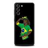 Brazil Brazilian Flag Football Phone Case For Samsung Galaxy S23 S22 S21 S20 FE Ultra 5G S10 S10E S9 S8 Plus 10 20 Soft Cover