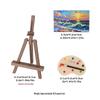 Mini Dollhouse Painting Easel and Palette Ornament - DIY Decorative Scene Accessories