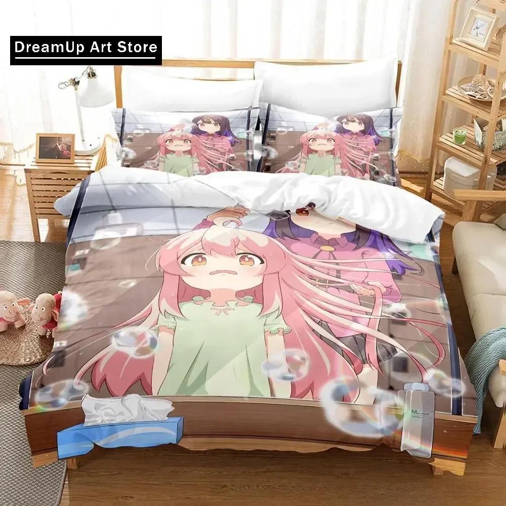 Yeni Onimai Ben Artık Senin Kız Kardeşinim! Yatak Örtüsü Seti Tek Çift Tam Kraliçe King Boy Yatak Seti Yetişkin Çocuk Yatak Odası Nevresim Takımları 3D Anime