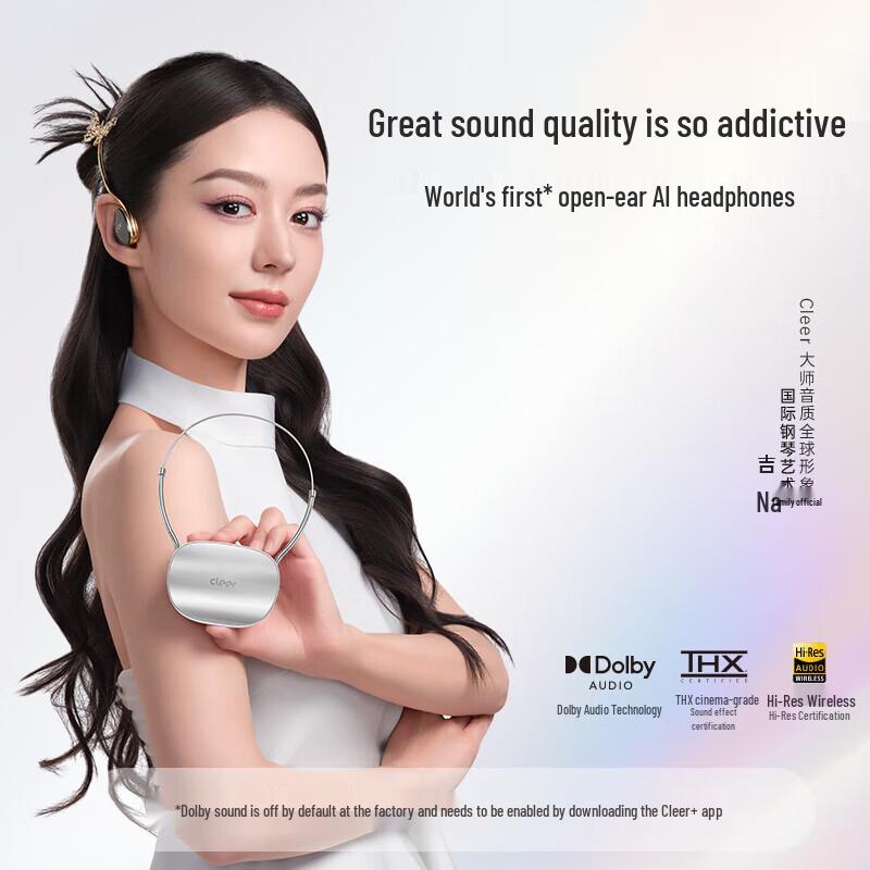 Cleer-Clip Star Arc Open-Ear Wireless Headphones