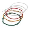 IRIN C105 Cordes de Guitare Acoustique Classique Arc-en-ciel Colorées Noyau en Nylon Alliage de Cuivre Revêtu Coloré, jeu de 6 pièces