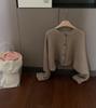 Women's Retro Japanese Knitted Cardigan - Soft, Short, Lazy Style for Spring & Autumn